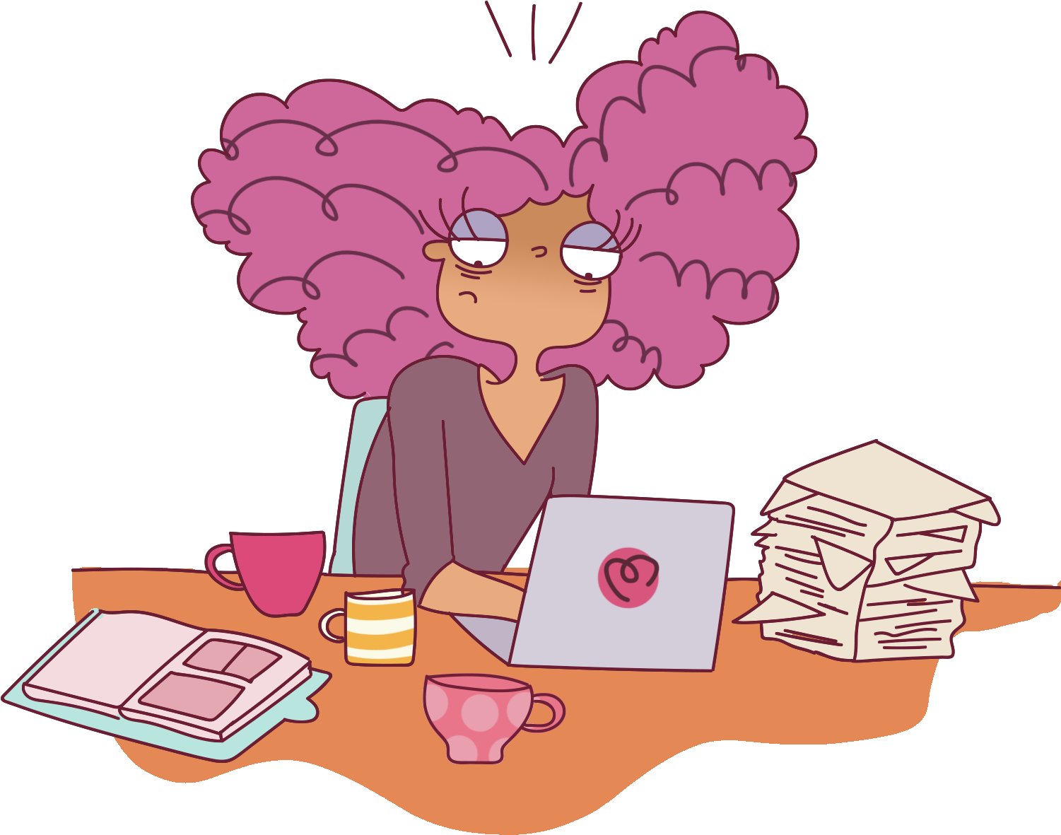 The Harsh Truth About Blogging Is That Bloggers Are - Cartoon Clipart (1500x1500), Png Download