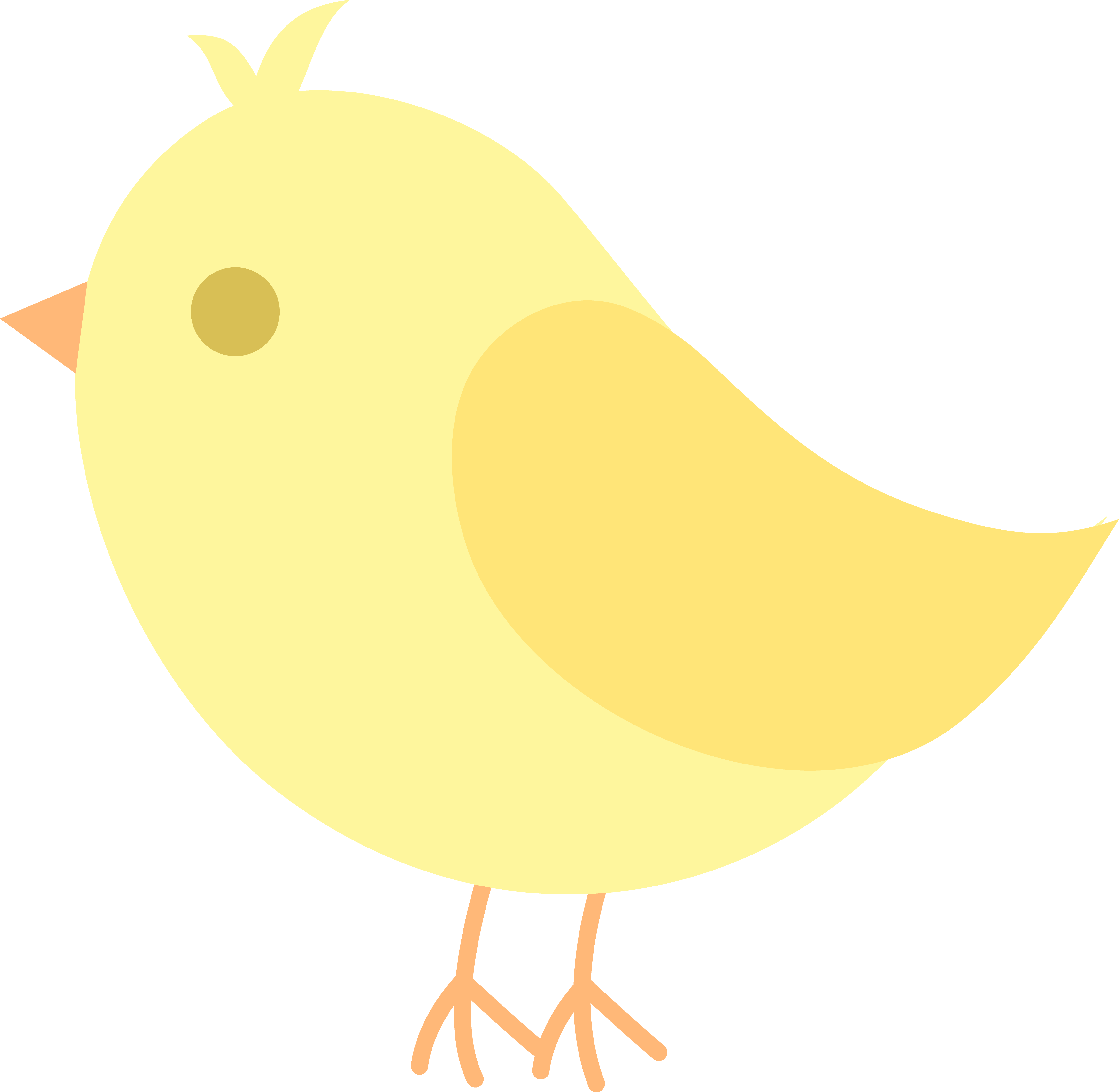 Transparent Bird Clipart Png - Cute Bird Clipart - Full Size Clipart