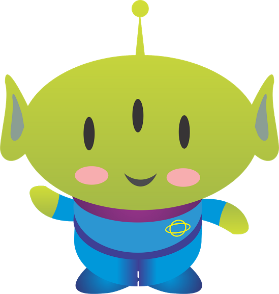 Cute Alien Toy Story Clipart (549x577), Png Download