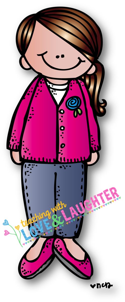 Transparent Preschool Center Time Clipart - Melonheadz Clipart Teacher - Png Download (501x1203), Png Download