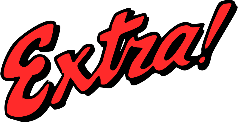 Free Clipart - Extra Clipart - Png Download (800x410), Png Download