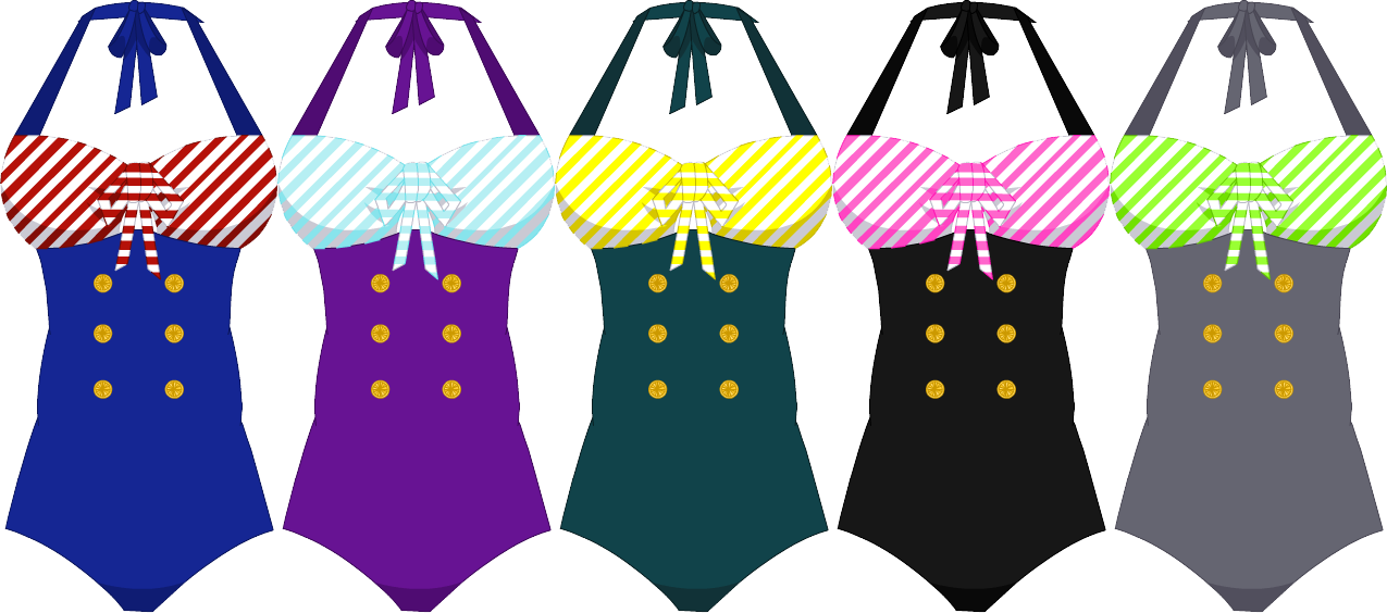 Summer Part The Ourworld - Swimsuit Clipart (1275x564), Png Download
