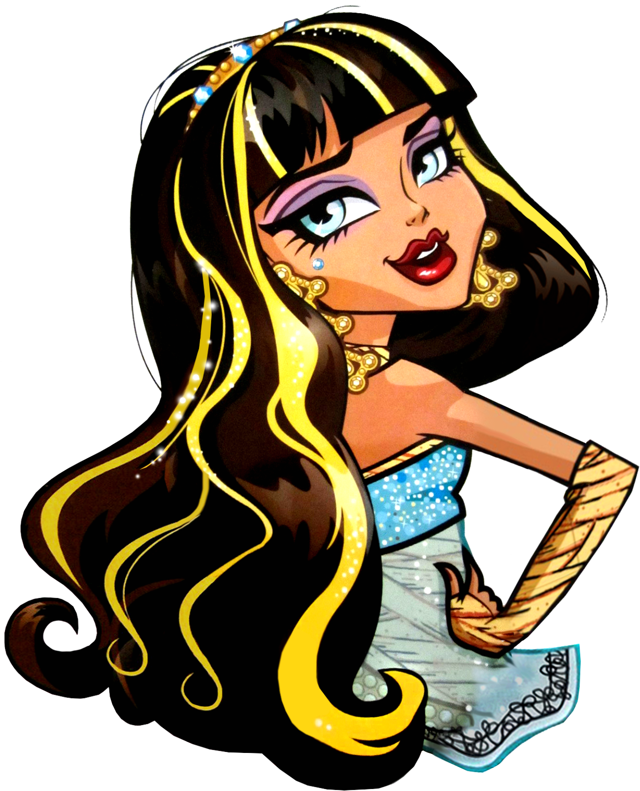 2048 - Monster High Boo York Ghouls Clipart (1268x1568), Png Download