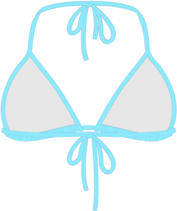 Transparent Clipart Bikinis - Png Download (613x729), Png Download