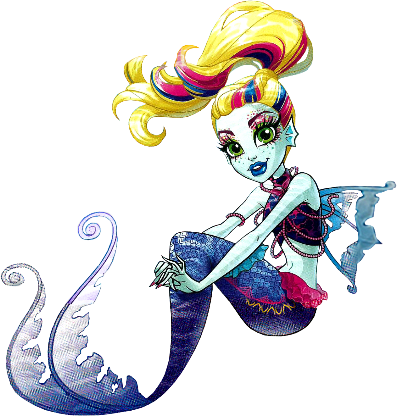 Lagoona Blue Monster High Great Scarrier Reef Clipart (1280x1378), Png Download