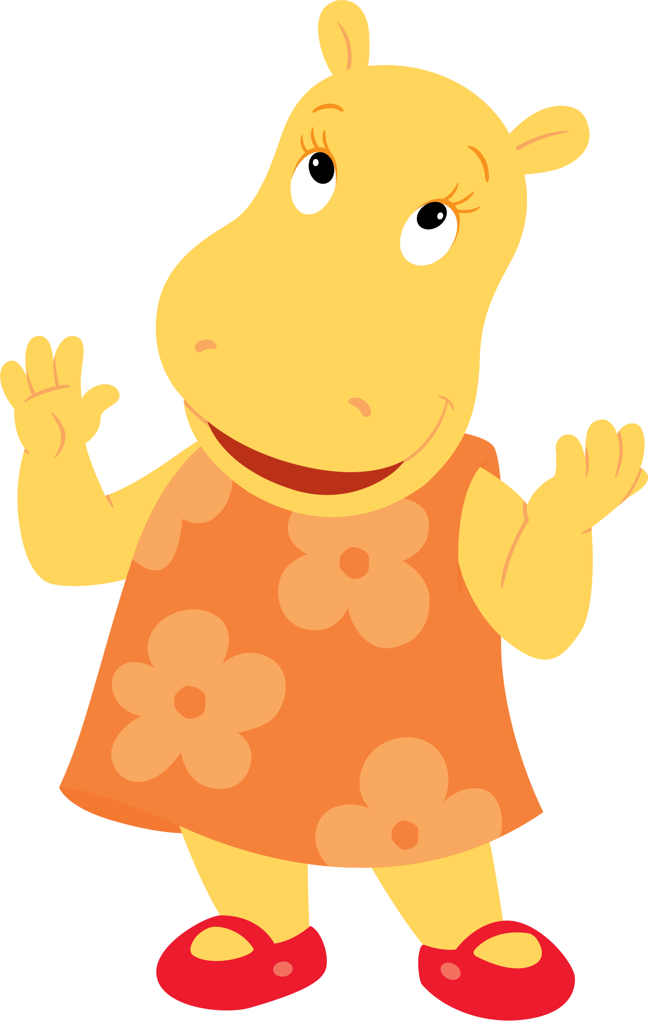 Image - Backyardigans Pablo Clipart Png Transparent Png (1326x2091), Png Download