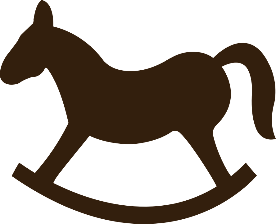 Rocking Horse Picture - Rocking Horse Clip Art - Png Download (889x720), Png Download