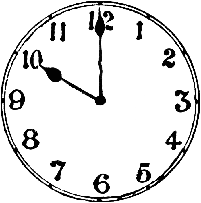 Clock Clip Art - Png Download (700x707), Png Download