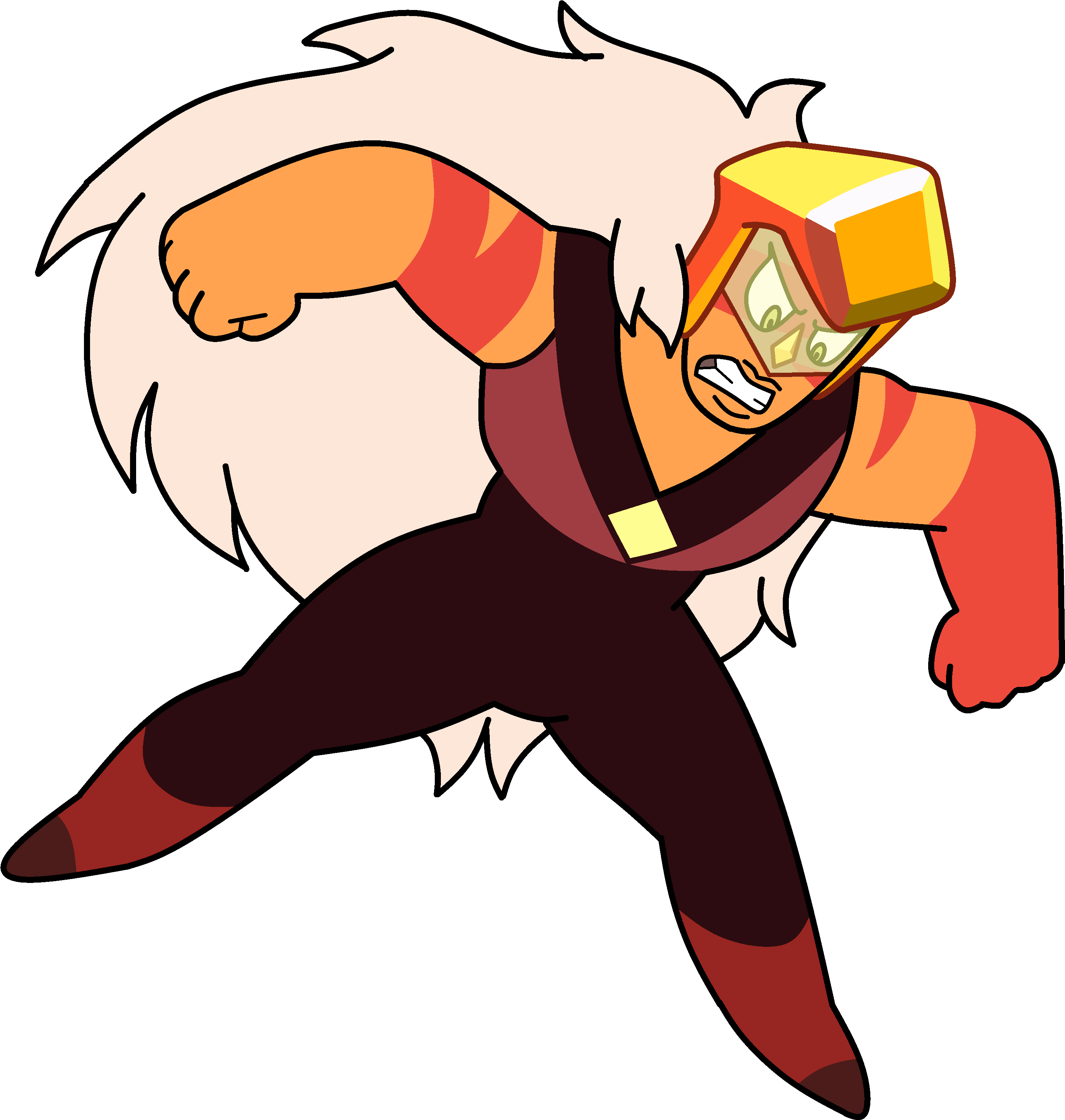 Jasper Steven Universe Clipart (3093x3263), Png Download