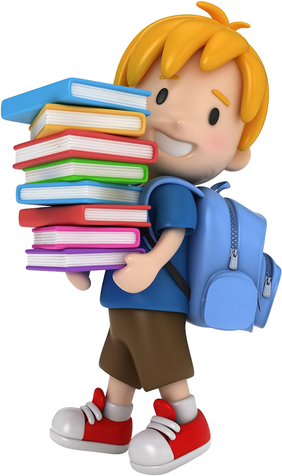 Transparent Schoolkids Clipart - Kid Clipart 3d - Png Download (571x963), Png Download