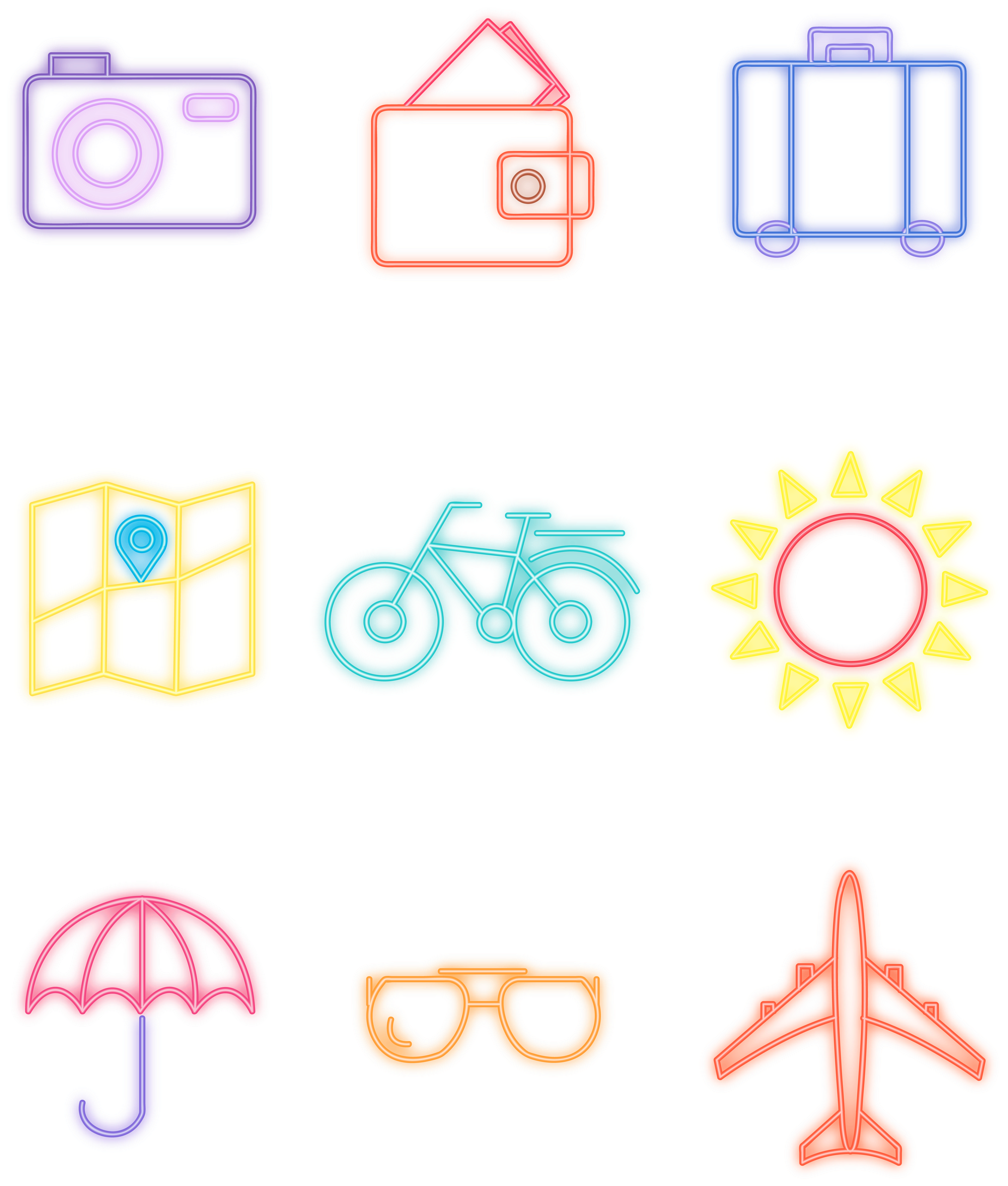 Transparent Neon Png - Neon Clipart (4142x4872), Png Download