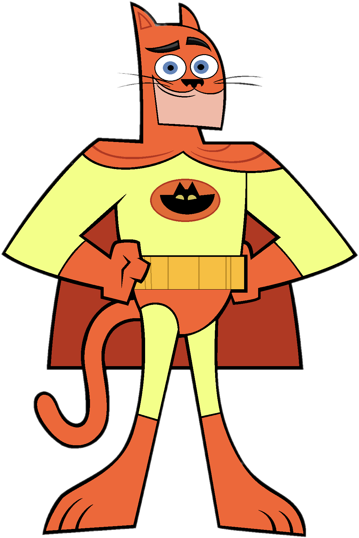 Fairly Oddparents Catman Clipart (1160x1748), Png Download