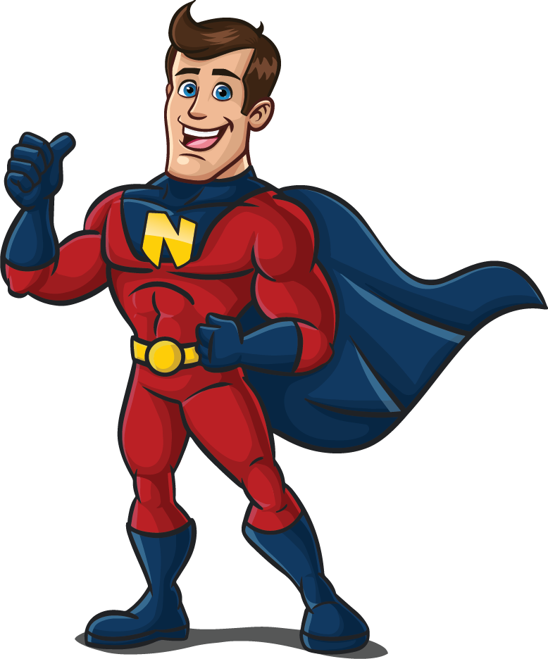 Neighborhood Hero Cartoon Clipart (778x936), Png Download