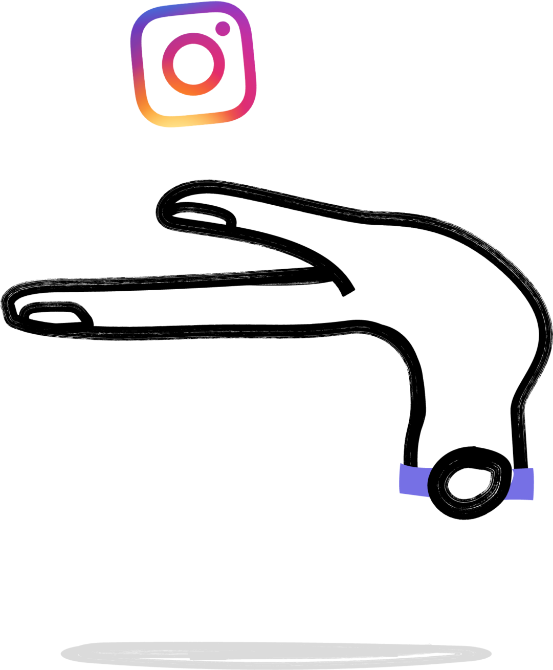 Io Networks Instagram Clipart (1080x1395), Png Download