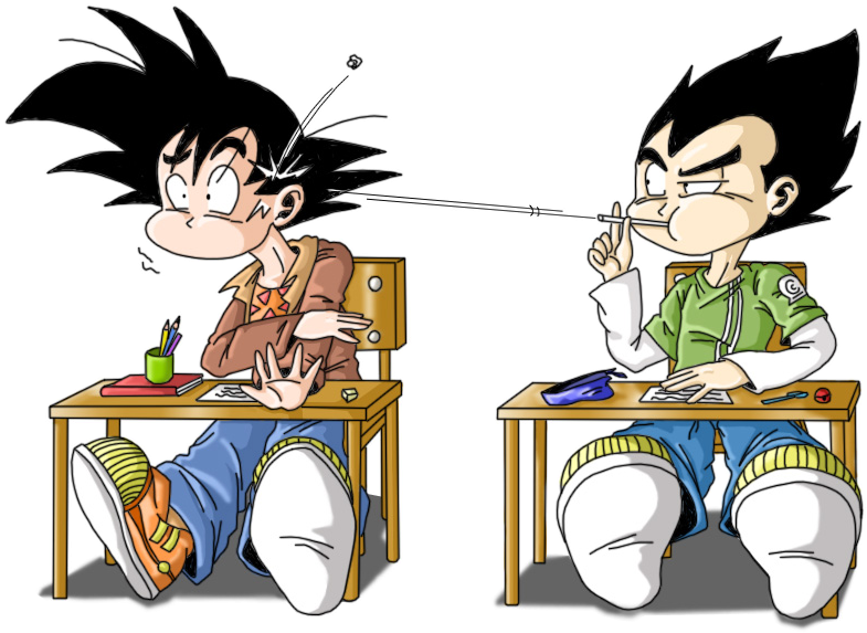 Dragon Ball Z Fan Art - Goku Chibi Clipart (816x599), Png Download