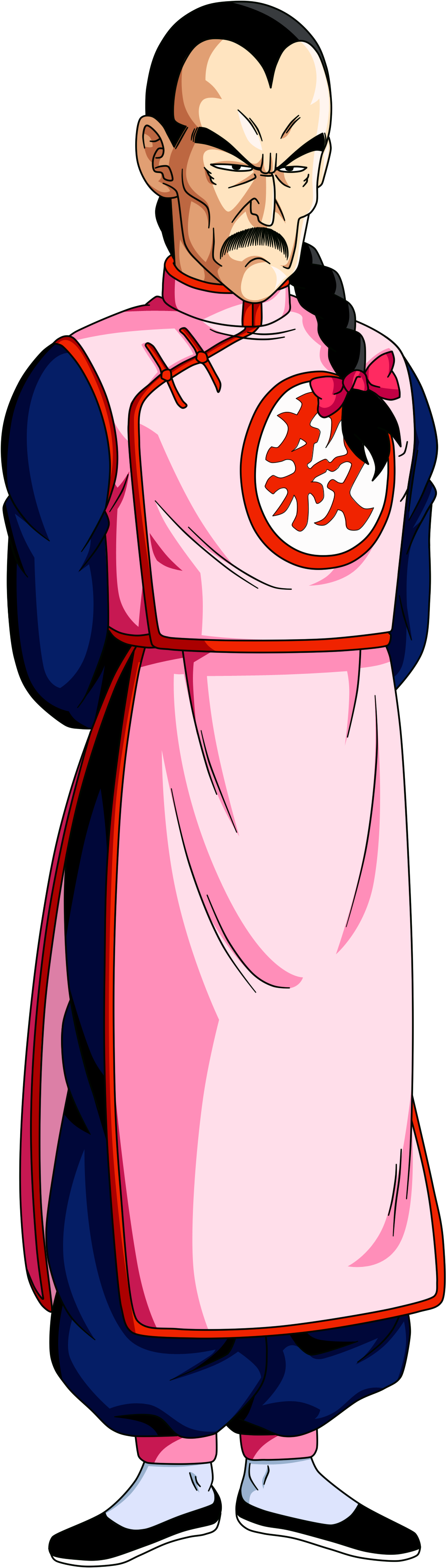 Dragon Ball Character Mercenary Tao - Tao Pai Pai Dragon Ball Clipart (1422x4024), Png Download