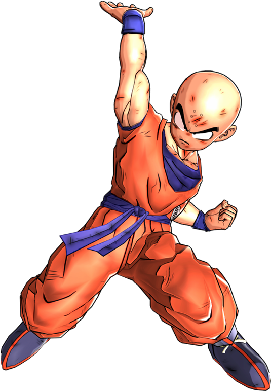 Dragon Ball Z - Krillin Clipart (540x804), Png Download