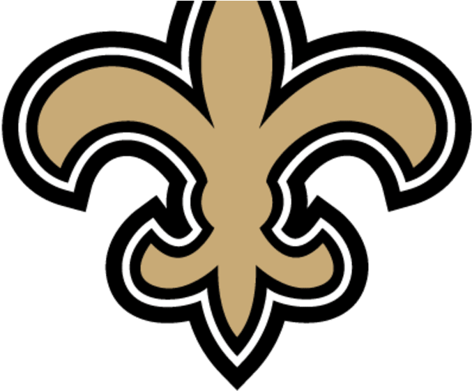 New Orleans Saints Clipart - Png Download (850x560), Png Download