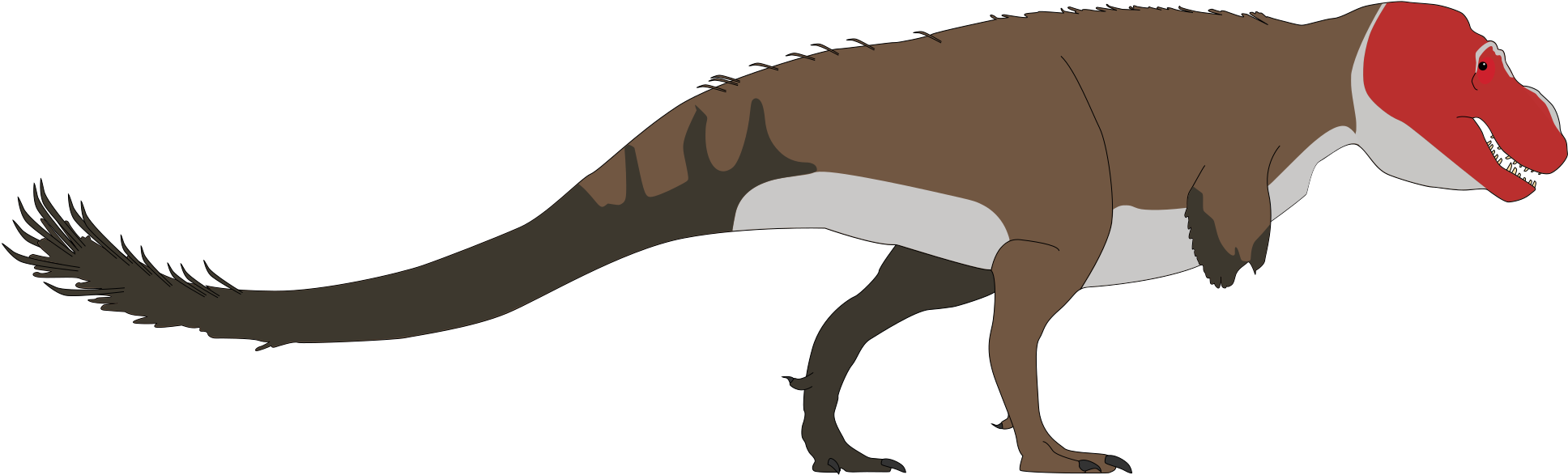 T Rex Alternative Look Clipart (1975x672), Png Download