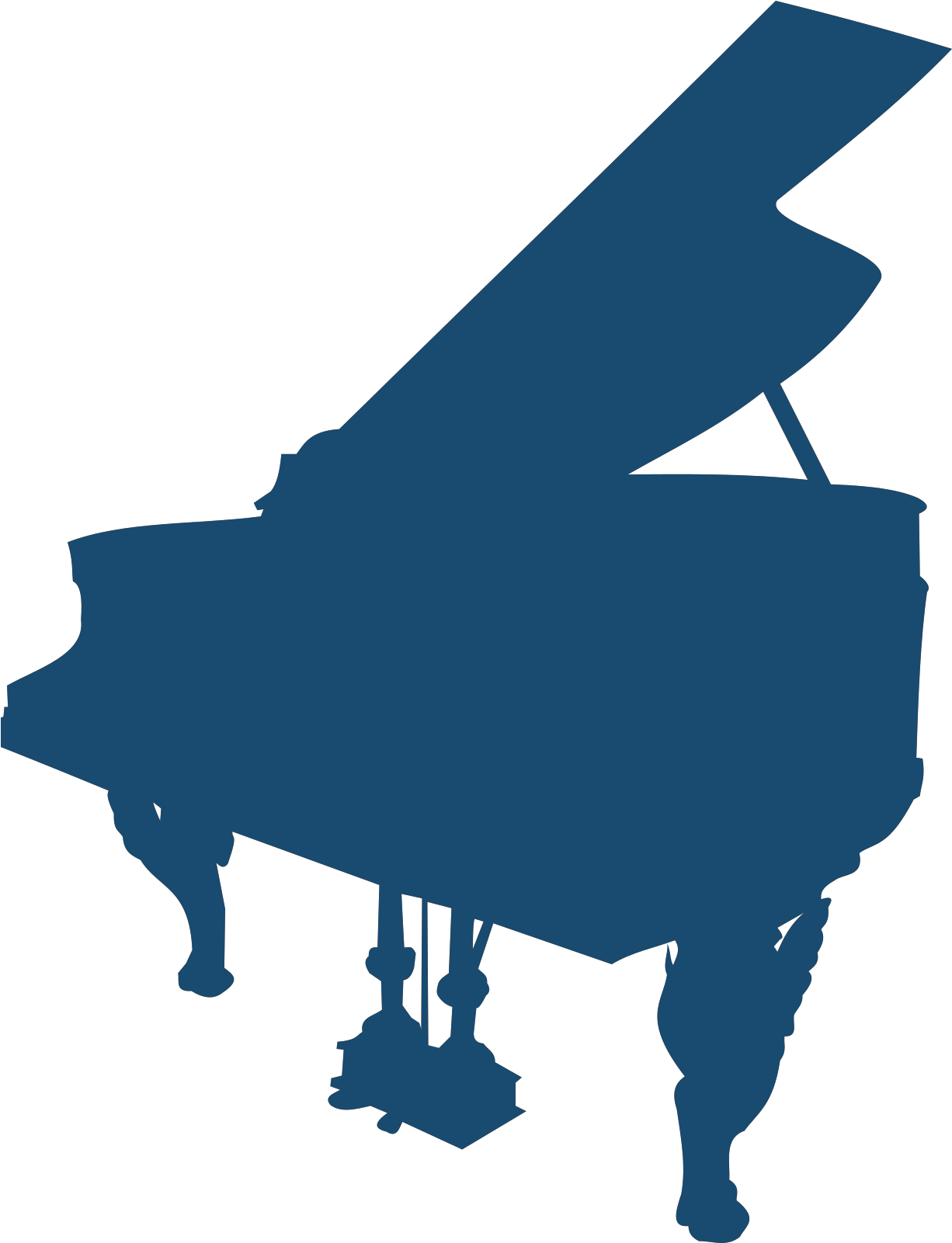 Graphic Piano Clipart (1600x1600), Png Download