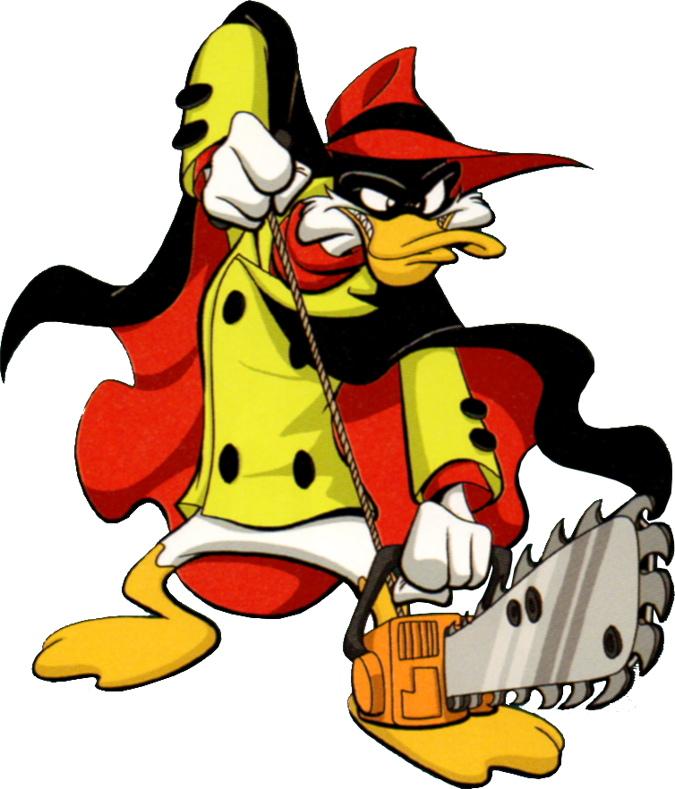 Welcome To The Wiki - Negaduck Darkwing Duck Clipart (754x882), Png Download