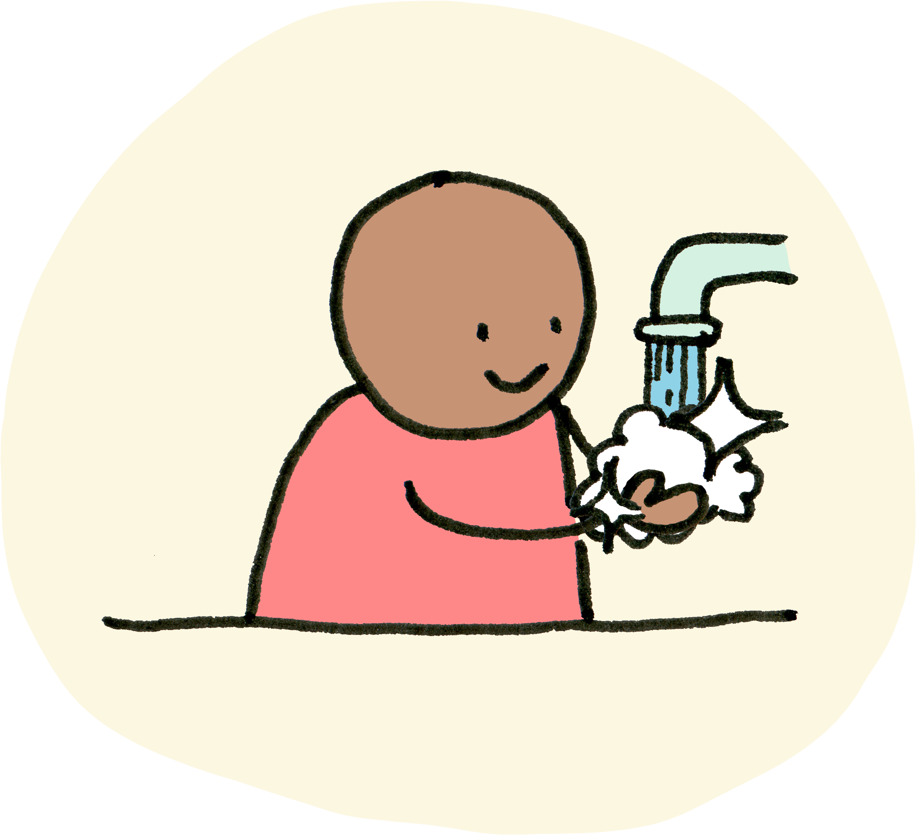 Corona Drawing For Kids Clipart (3800x3508), Png Download