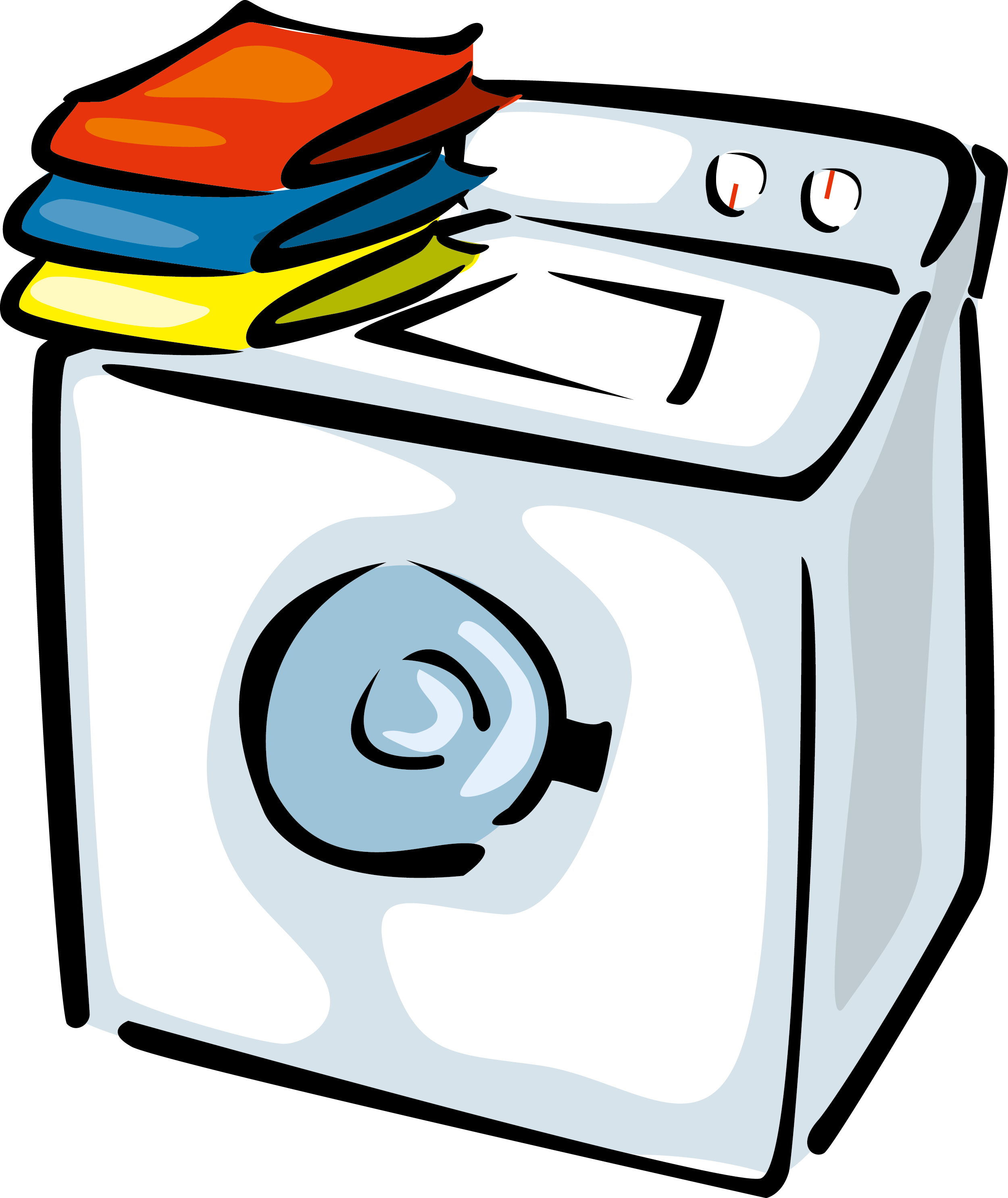 Washing Machine Clipart (862x1024), Png Download