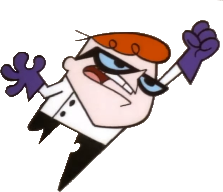 Dexters Laboratory Clipart Reaction - Dexter's Laboratory Cartoon Network Characters - Png Download (888x764), Png Download