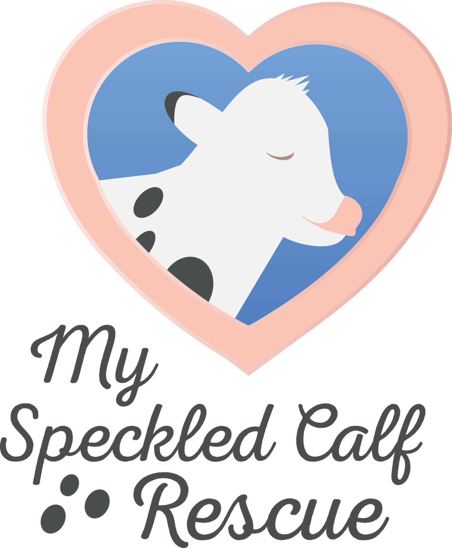 My Speckled Calf Rescue Ct Final - Livestock Clipart (1584x1920), Png Download