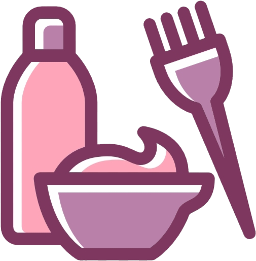 Salon Accessories Png File - Hair Dye Png Clipart (840x593), Png Download