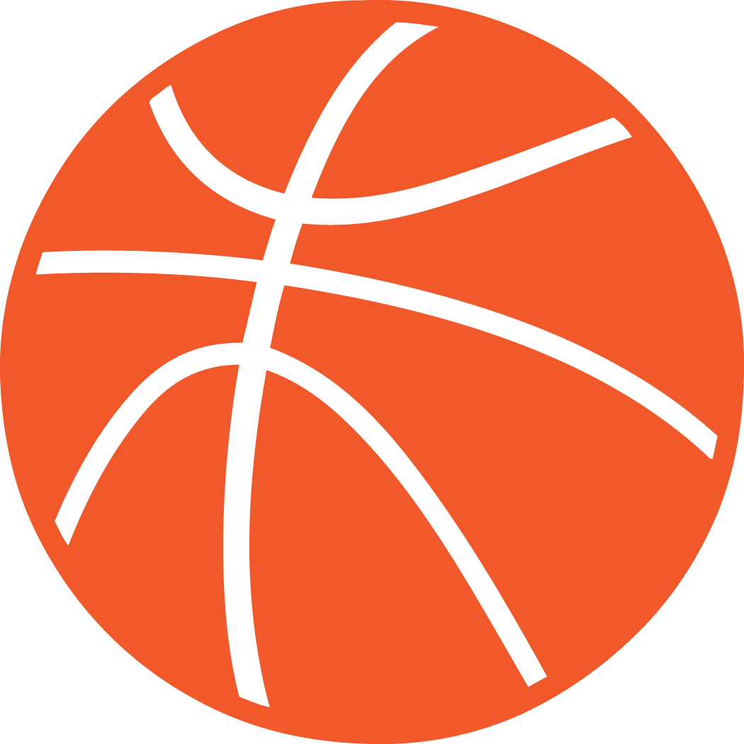 Half Basketball Clipart - Warren Street Tube Station - Png Download (1050x1050), Png Download
