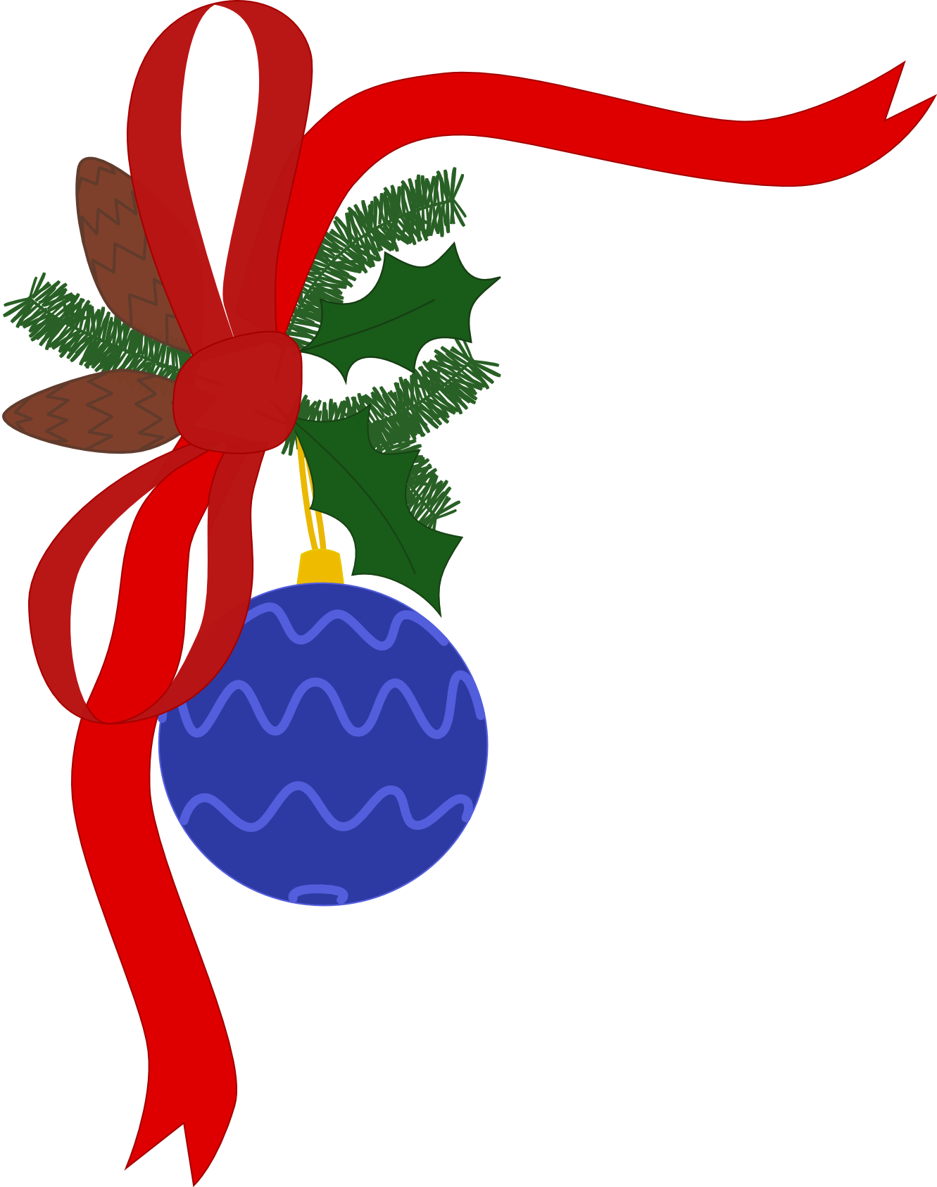 Peace Clipart Christmas - Png Download (1331x1685), Png Download