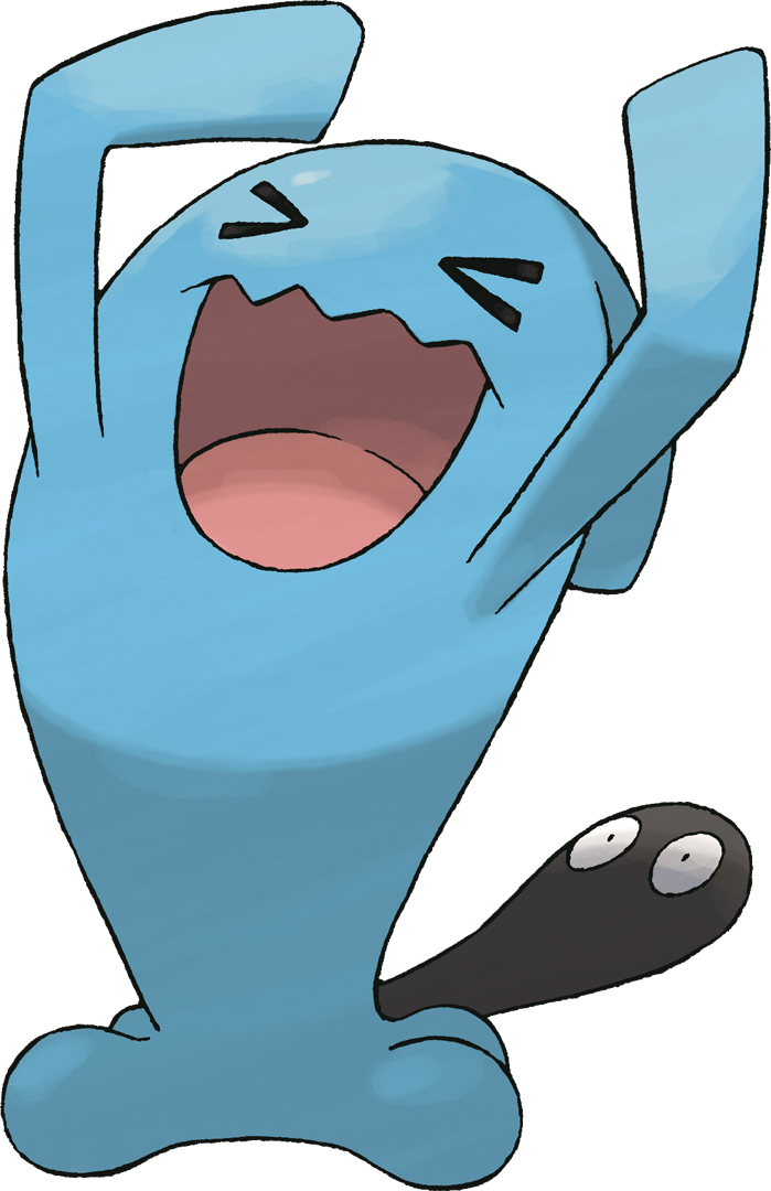 No Caption Provided - Wobbuffet Pokemon Go Clipart (699x1080), Png Download