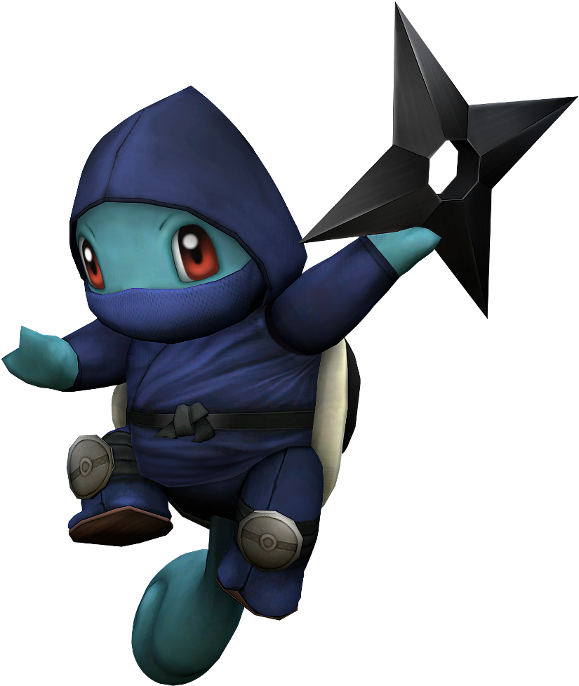 Squirtle Ninja Clipart (829x1000), Png Download
