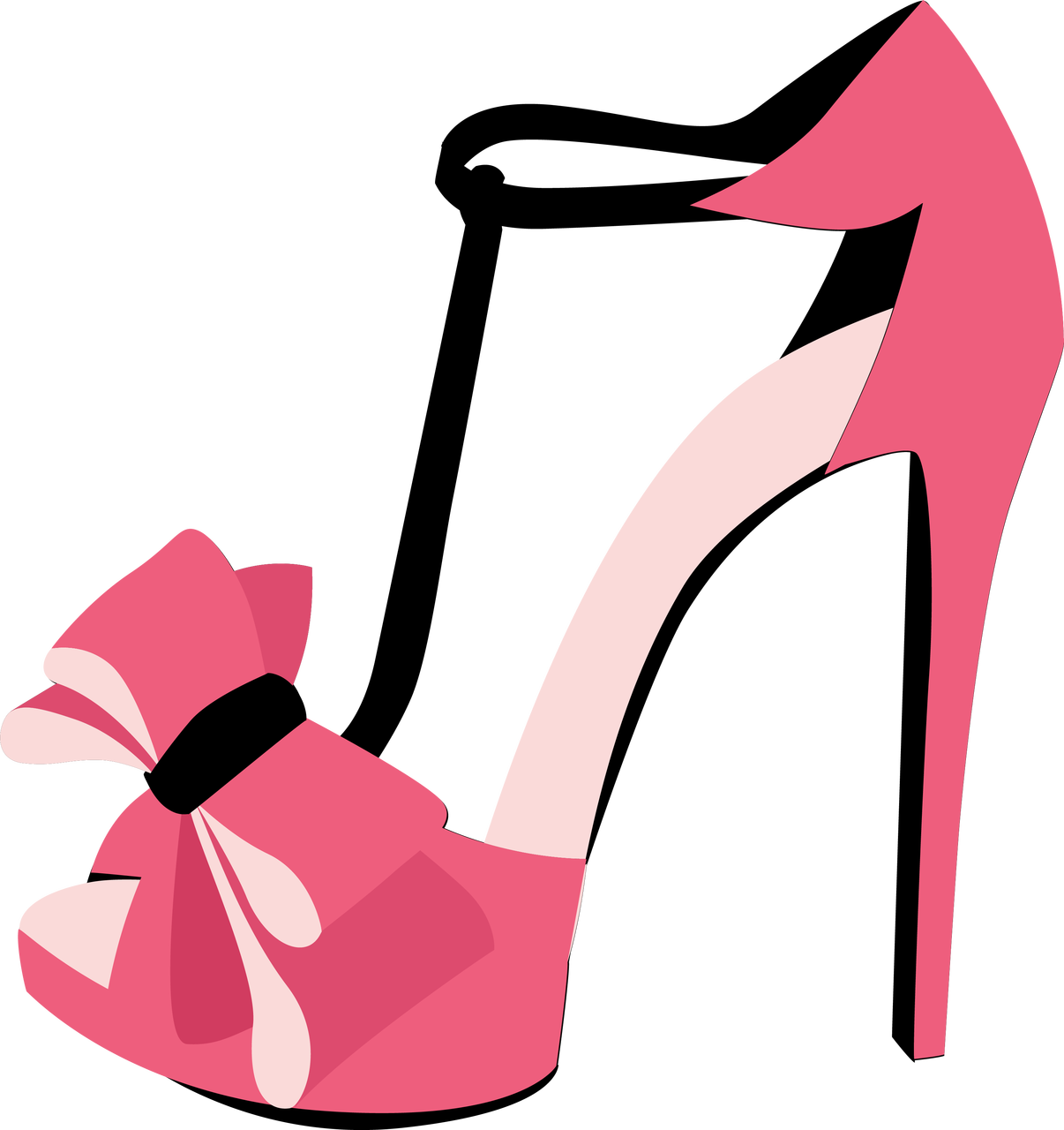 High Heel - High Heel Shoes Svg Clipart (1206x1280), Png Download