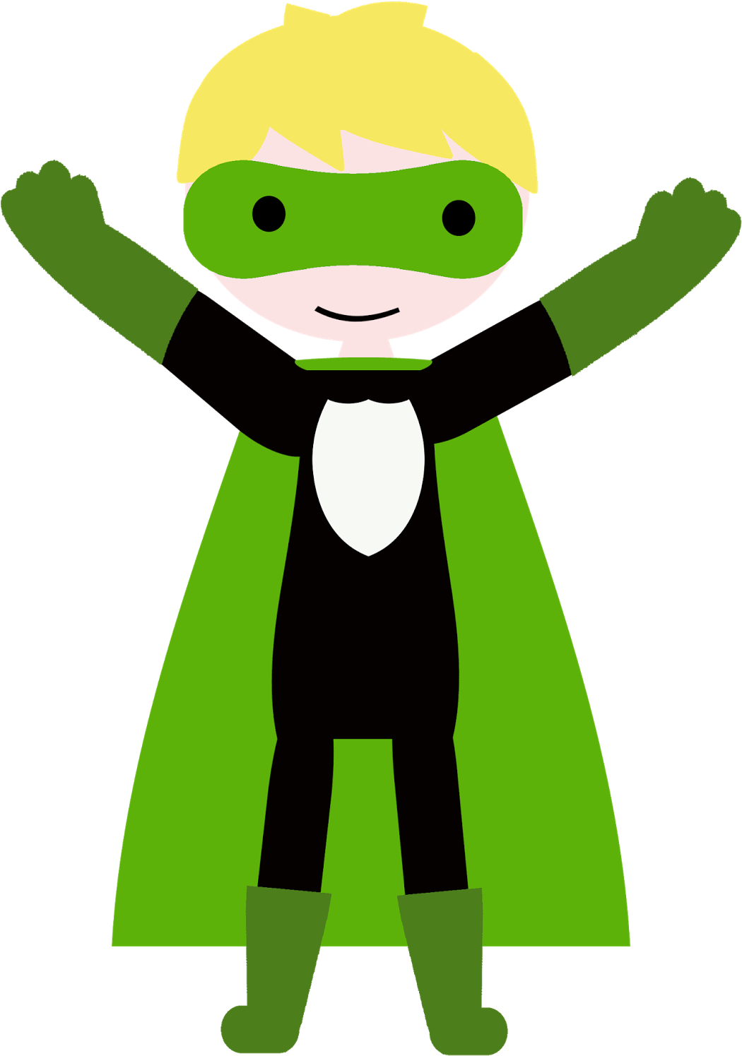 Superhero Clipart (1242x1600), Png Download
