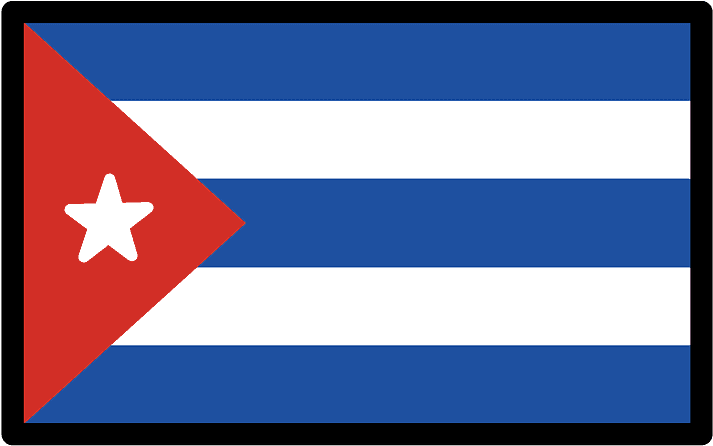 Cuba Flag Emoji Clipart - Puerto Rico Flag Emoji - Png Download (800x800), Png Download