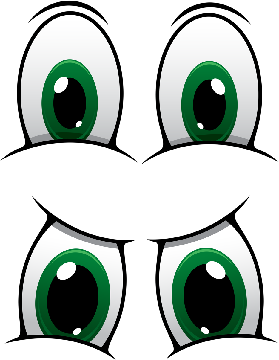 Ojos De Payaso Para Imprimir Clipart (1082x1280), Png Download