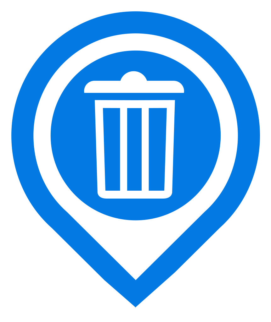 Recycle Bins - Justbin - Emblem Clipart (1024x1024), Png Download