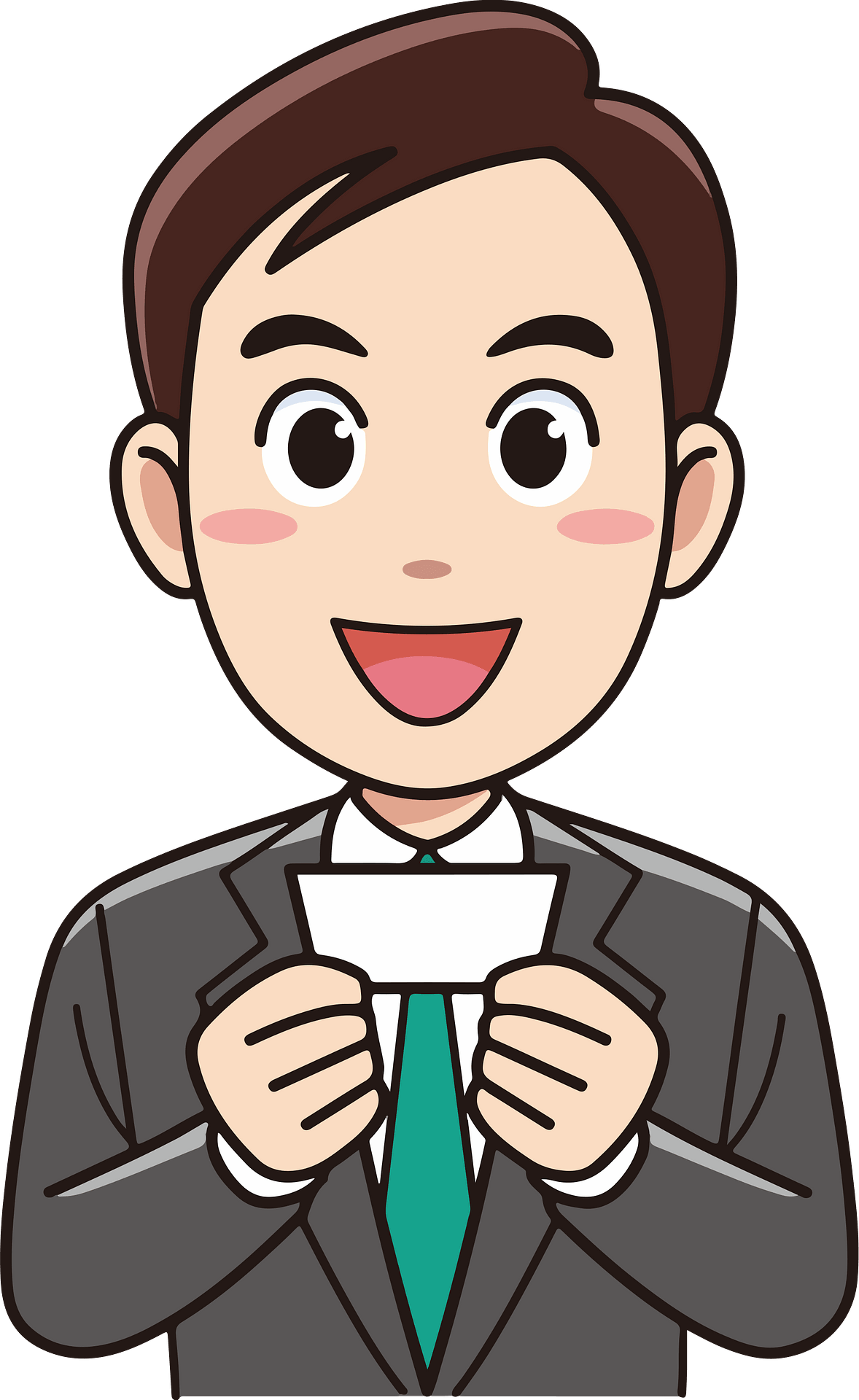 Business Man Clipart Png Transparent Png (1178x1920), Png Download