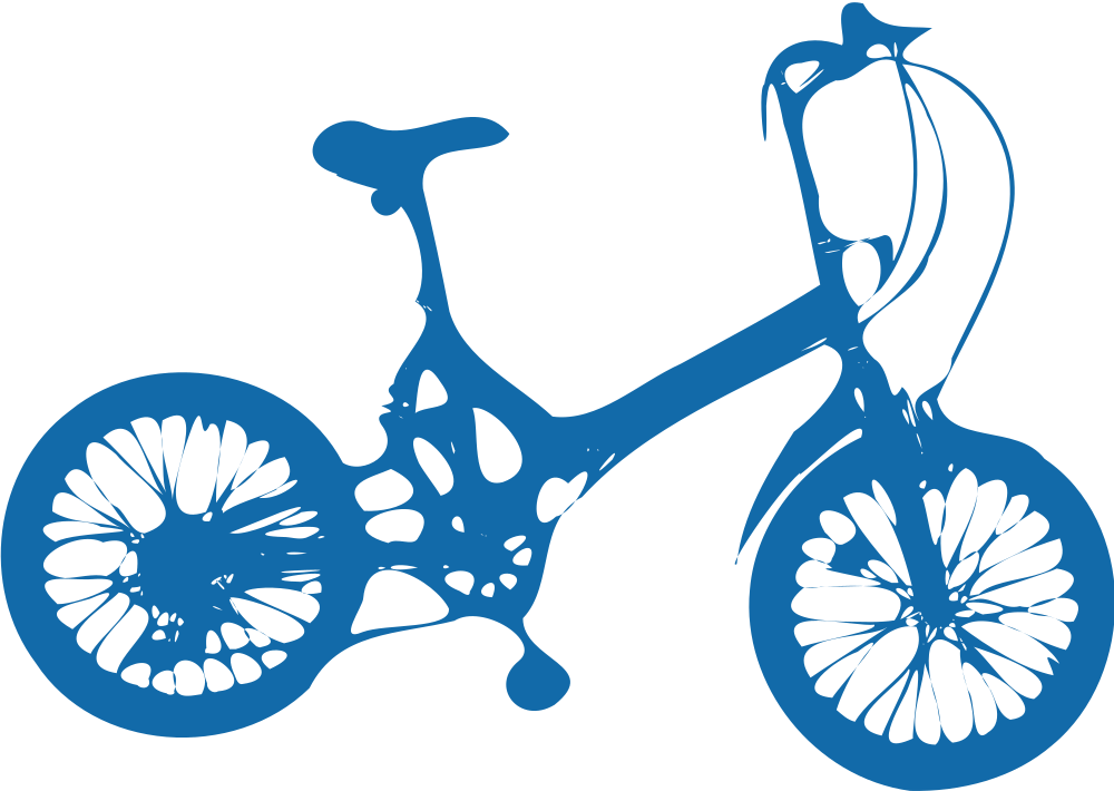 Folding Bike Logo Hd Png Clipart (1000x710), Png Download