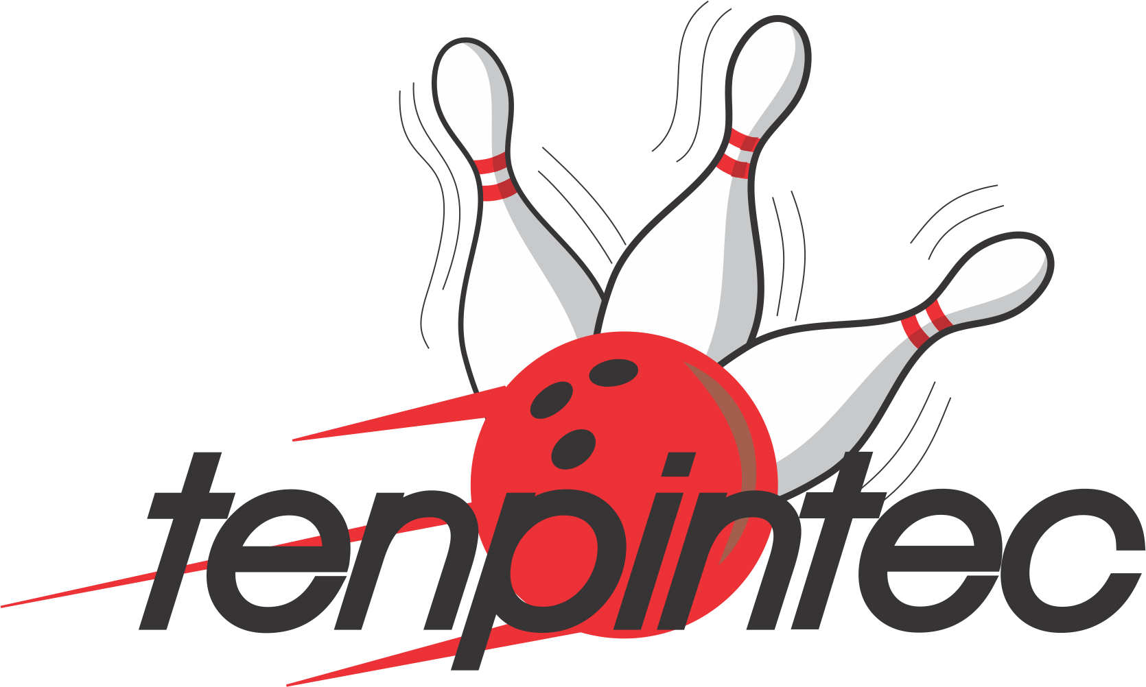Tenpintec Logo - Bowling Logo Pin Clipart (1670x1002), Png Download
