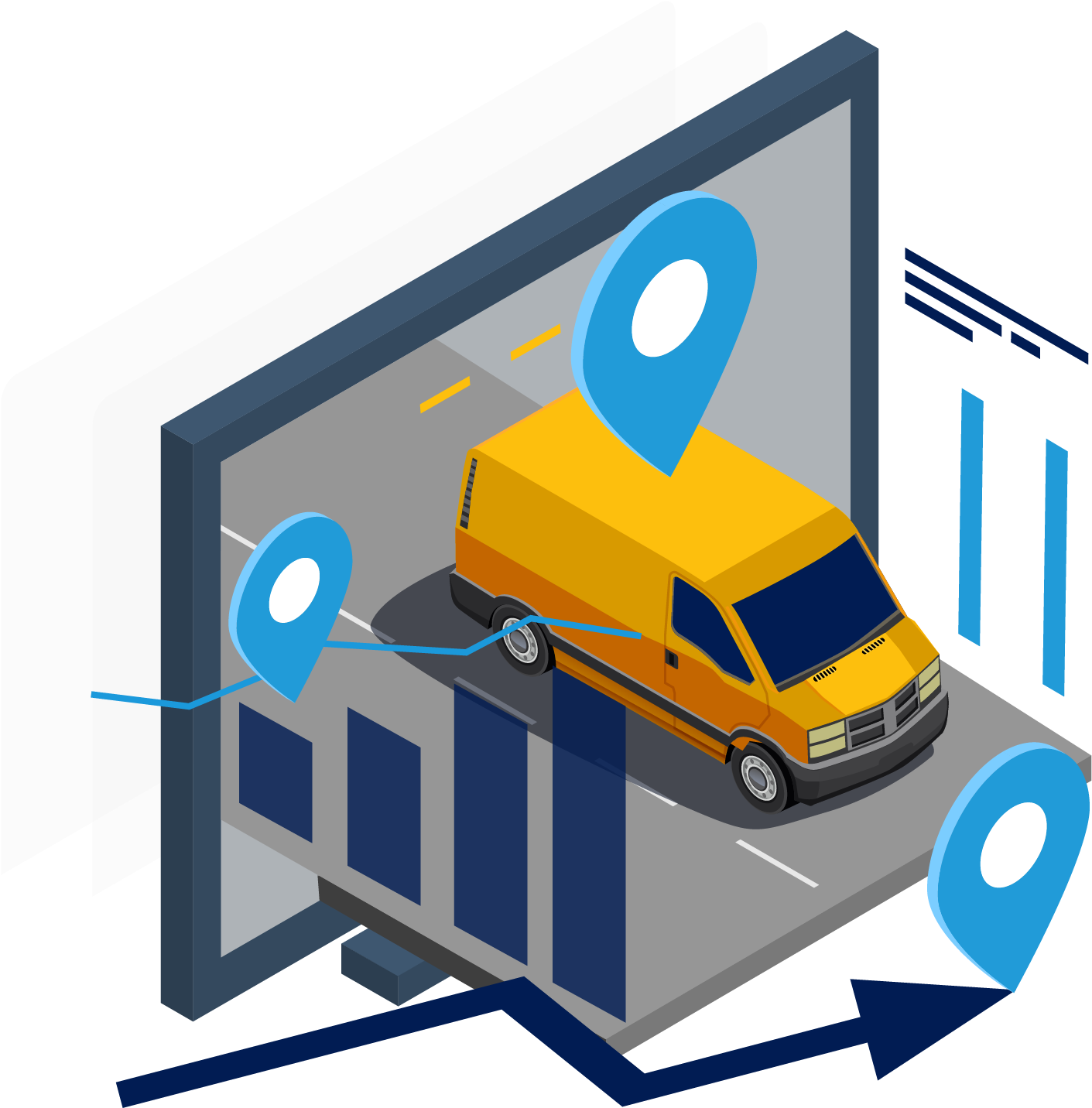 Departure Clipart Means Transportation - Gestão De Frota Png Transparent Png (1500x1500), Png Download