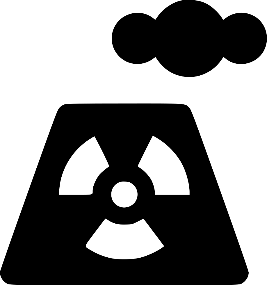 Nuclear Power Plant - Power Station Clipart (918x980), Png Download