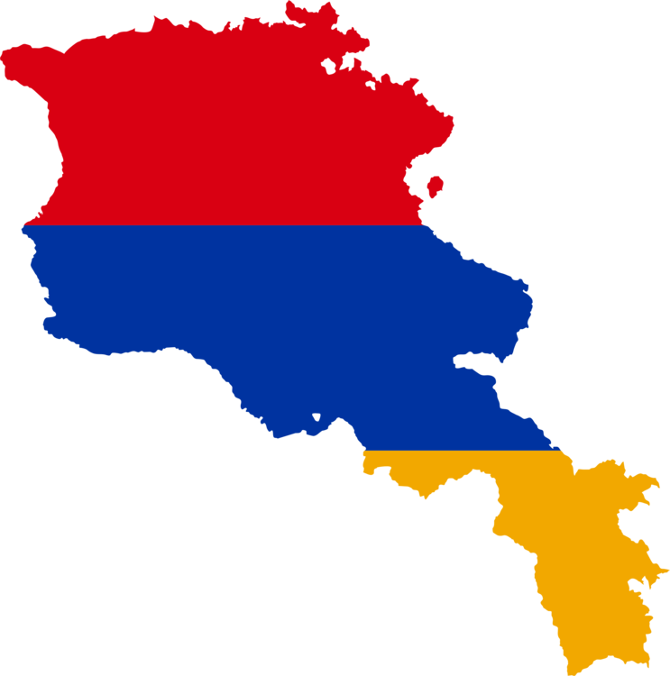 Armenian Flag Clipart (634x640), Png Download