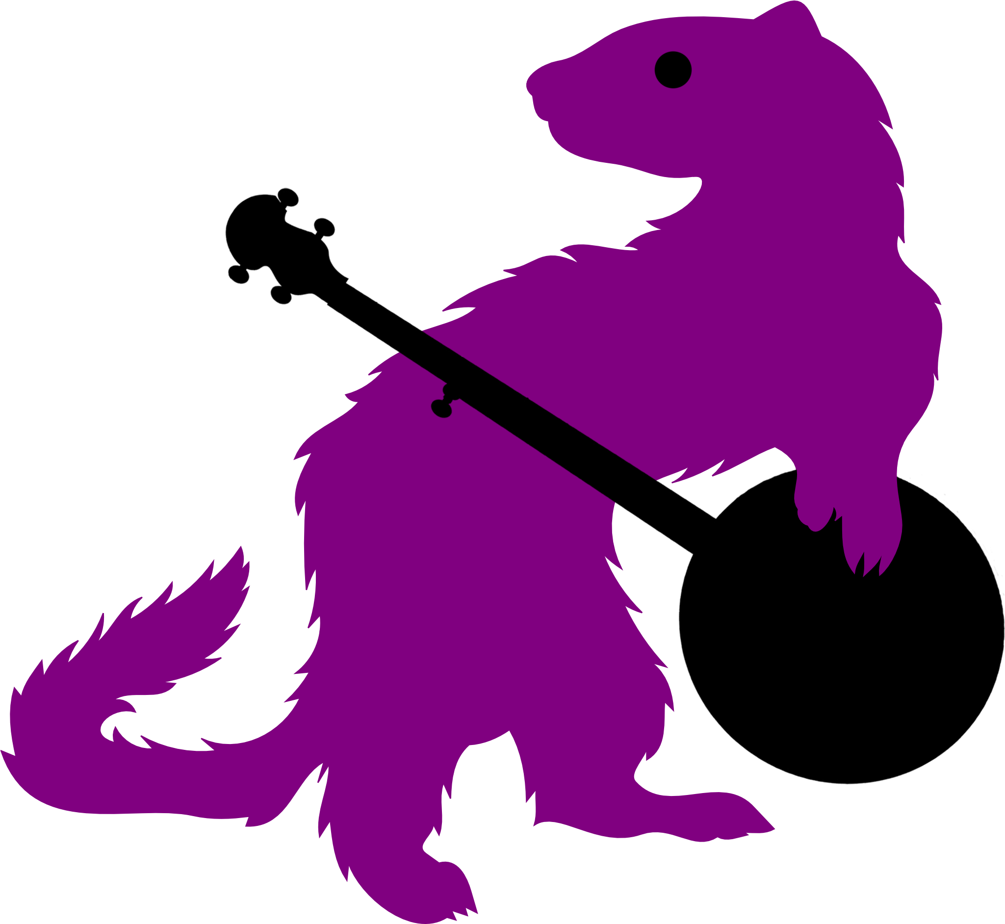 Transparent Devil Clipart - Banjo Ferret - Png Download (2049x1884), Png Download