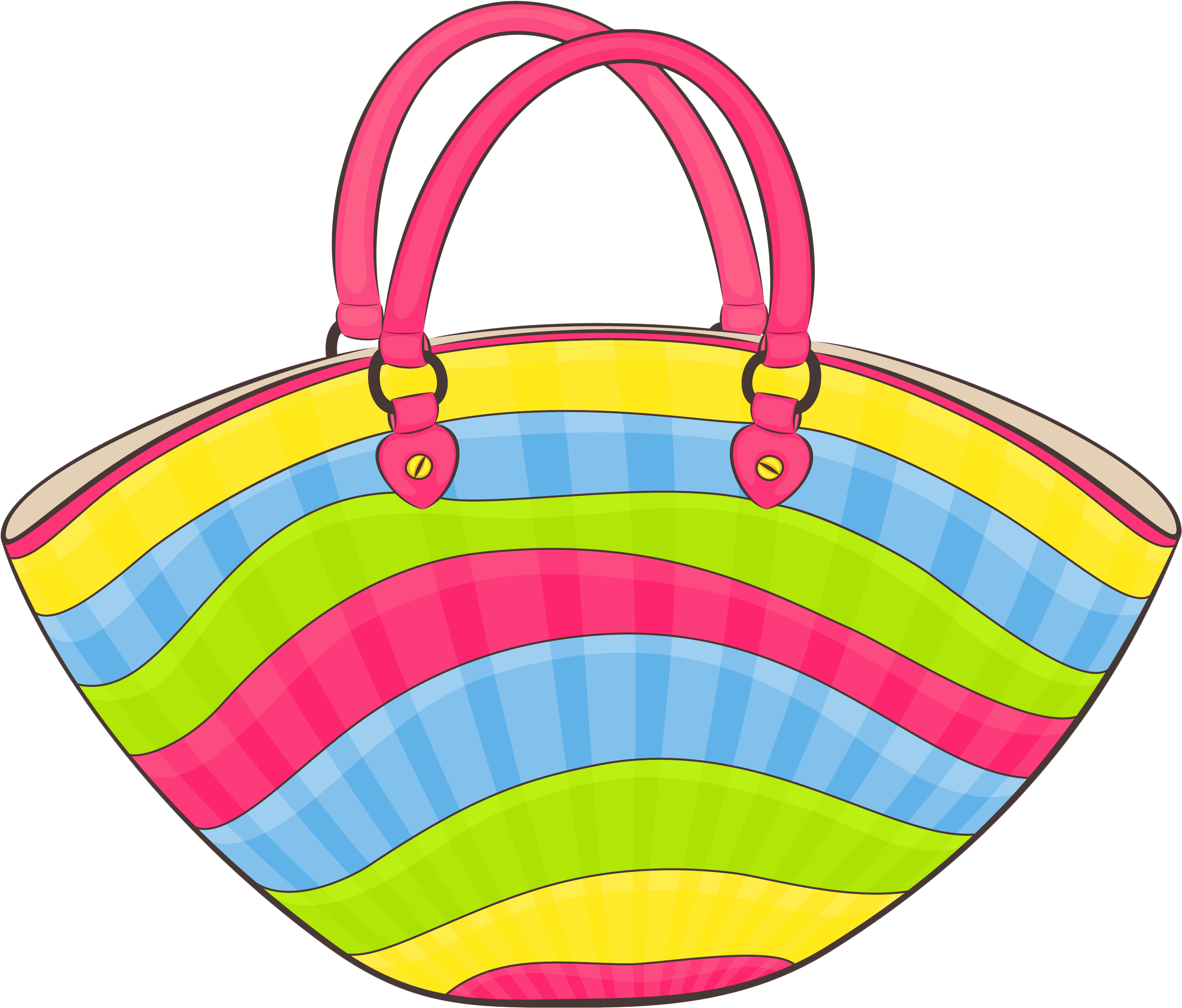 Purse Clipart Paris - Clipart Png Bag Transparent Png (2976x2581), Png Download