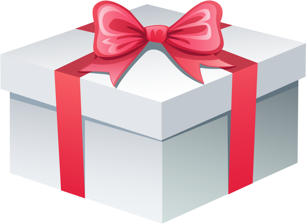 Gift Transparent Box Clipart - Png Download (1060x782), Png Download