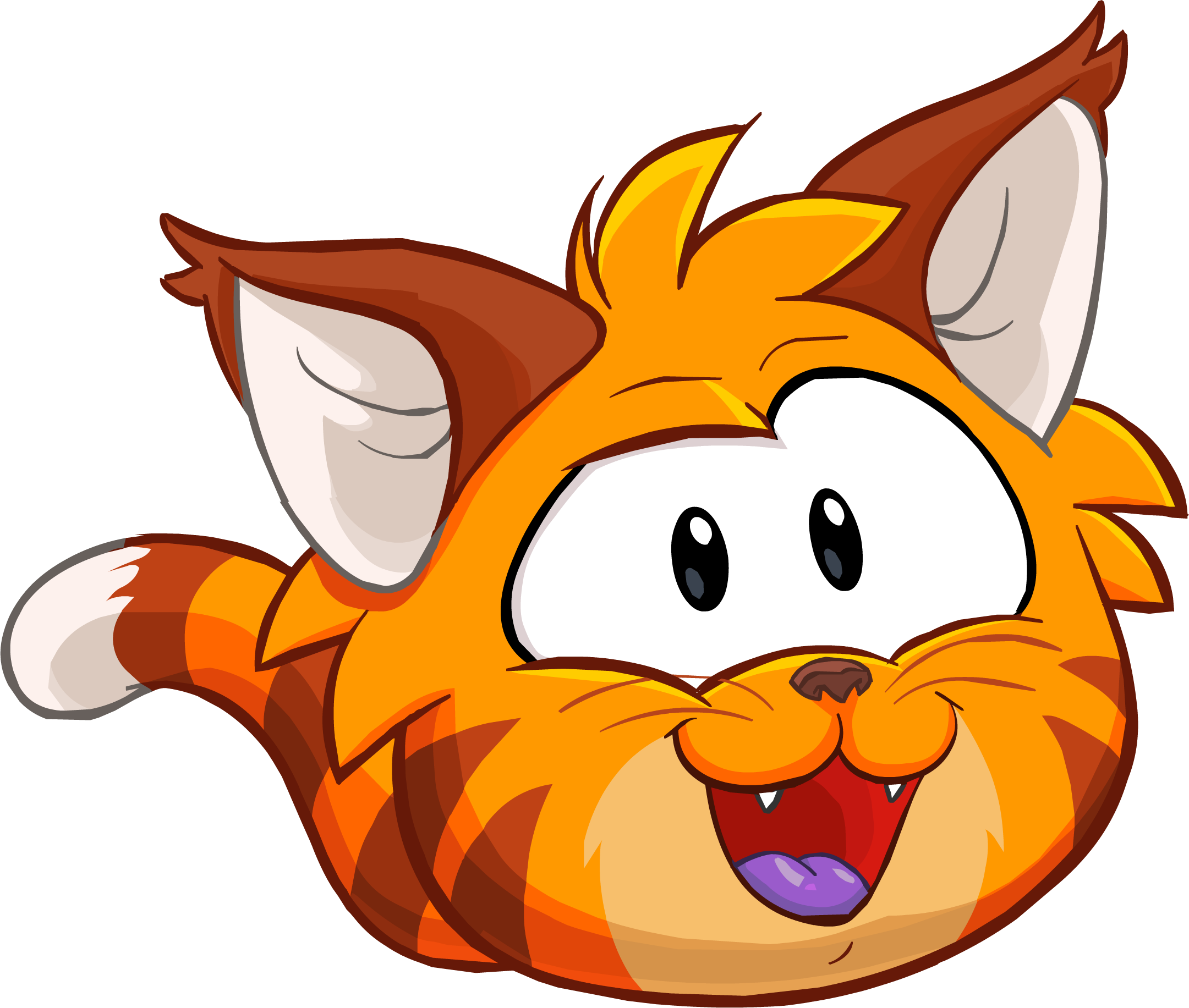 Official Club Penguin Online Wiki - Club Penguin Cat Puffle Clipart (2161x1833), Png Download