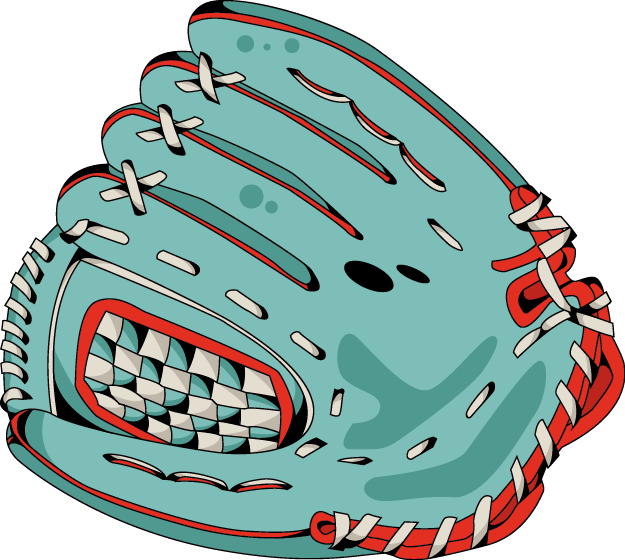 Baseball Helmet Clip Art - Baseball Glove - Png Download (625x560), Png Download